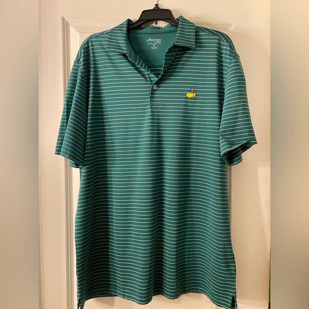 Men’s Masters polo. Augusta National green polo